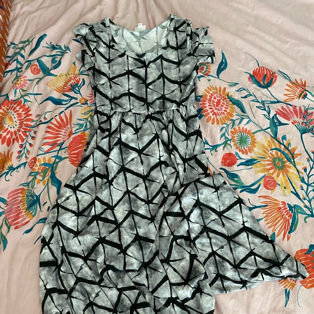 Empire waist midi dress